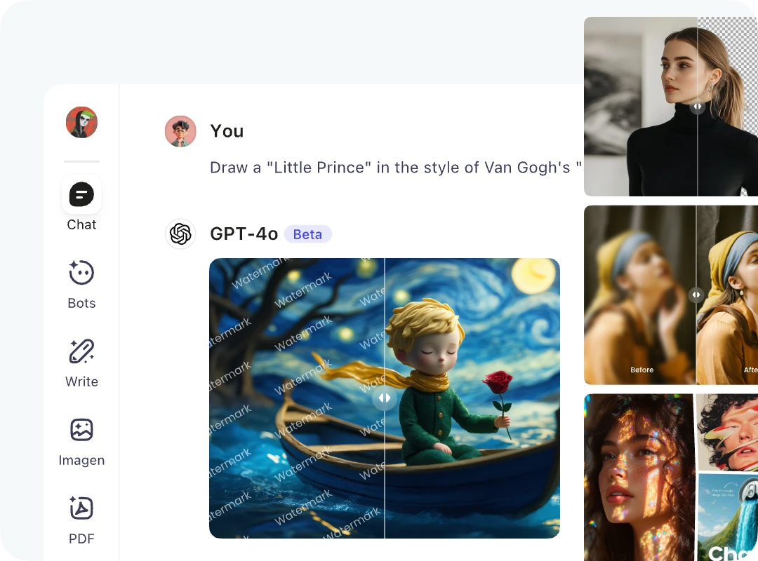 Generate Stunning Art Images Through AI Chat